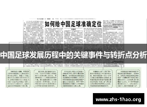 中国足球发展历程中的关键事件与转折点分析