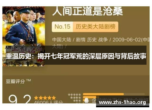 重温历史：揭开七年冠军荒的深层原因与背后故事